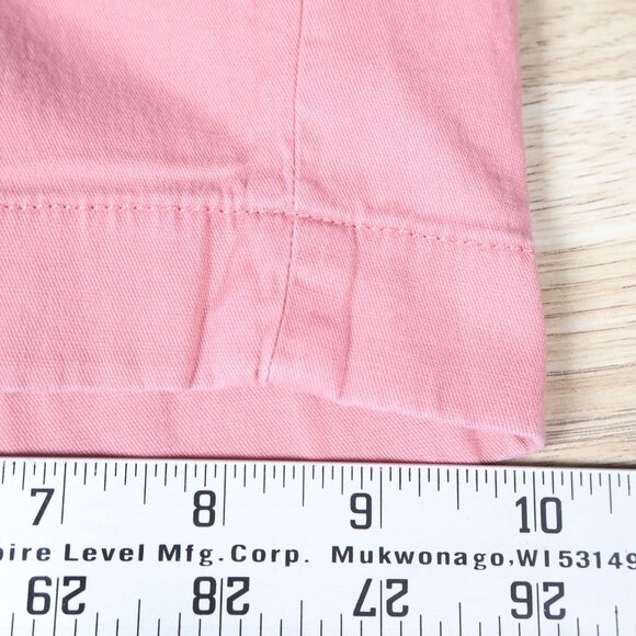Faherty Shorts Mens 31 Pink Organic Cotton Tencel Stretch Casual‎ Chino Summer - Picture 11 of 12
